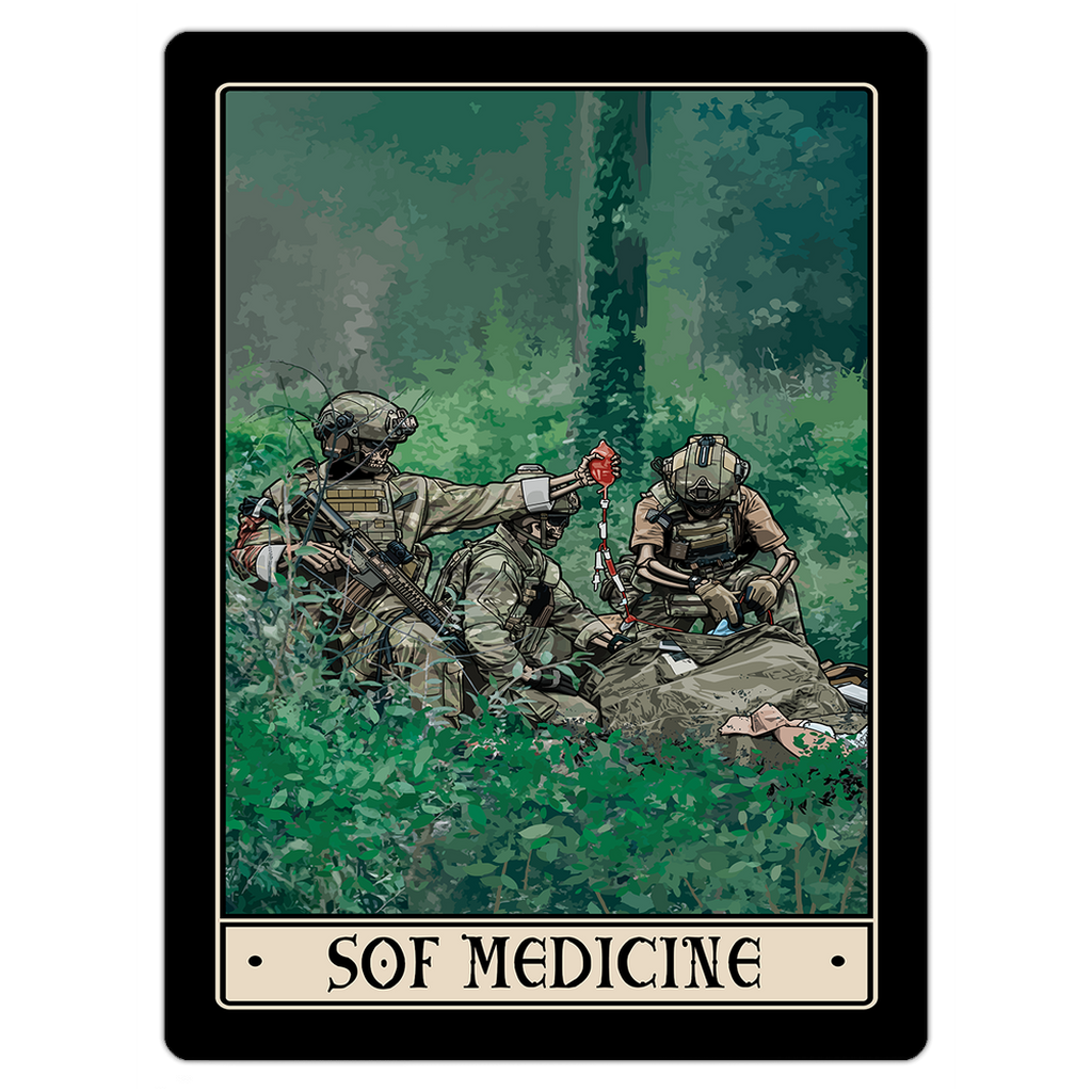 Special Operations Forces (SOF)Special Operations Forces (SOF) Medicine Magnet