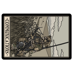 Communications Desk Mat