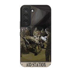 Aid Station Phone Case - Premium Glossy Tough Case / Samsung Galaxy S22