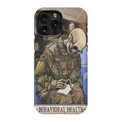 Behavioral Health Phone Case - Premium Glossy Tough Case / iPhone 15 Pro Max