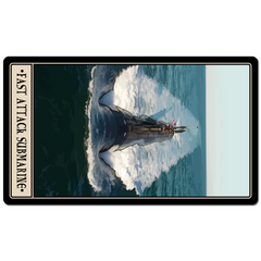 Fast Attack Submarine Desk Mat