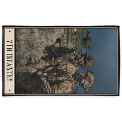 7th Infantry Area Rug