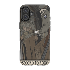 2nd Infantry Division (2ID) Phone Case - Premium Glossy Tough Case / iPhone 16 Plus