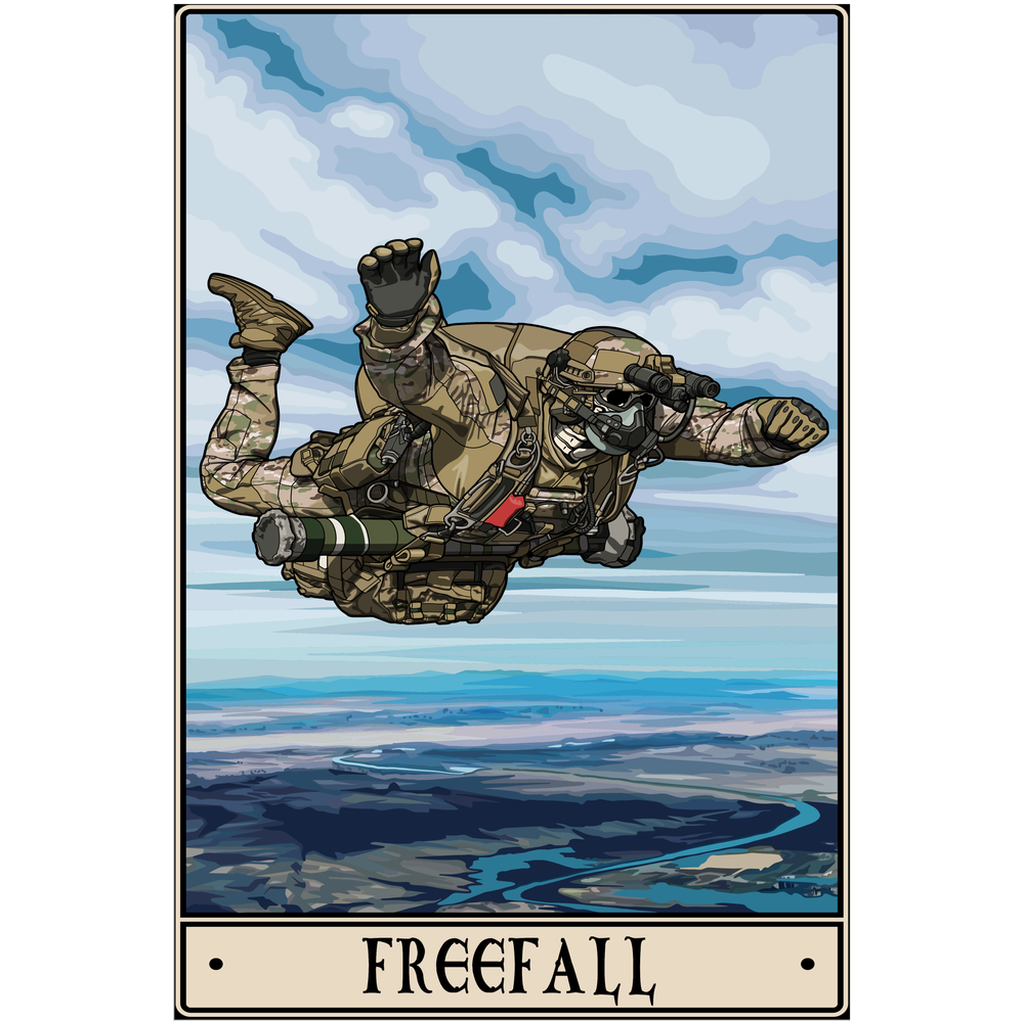 Freefall Acrylic Print