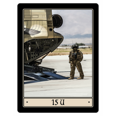 15U CH-47 Helicopter Repairer Magnet