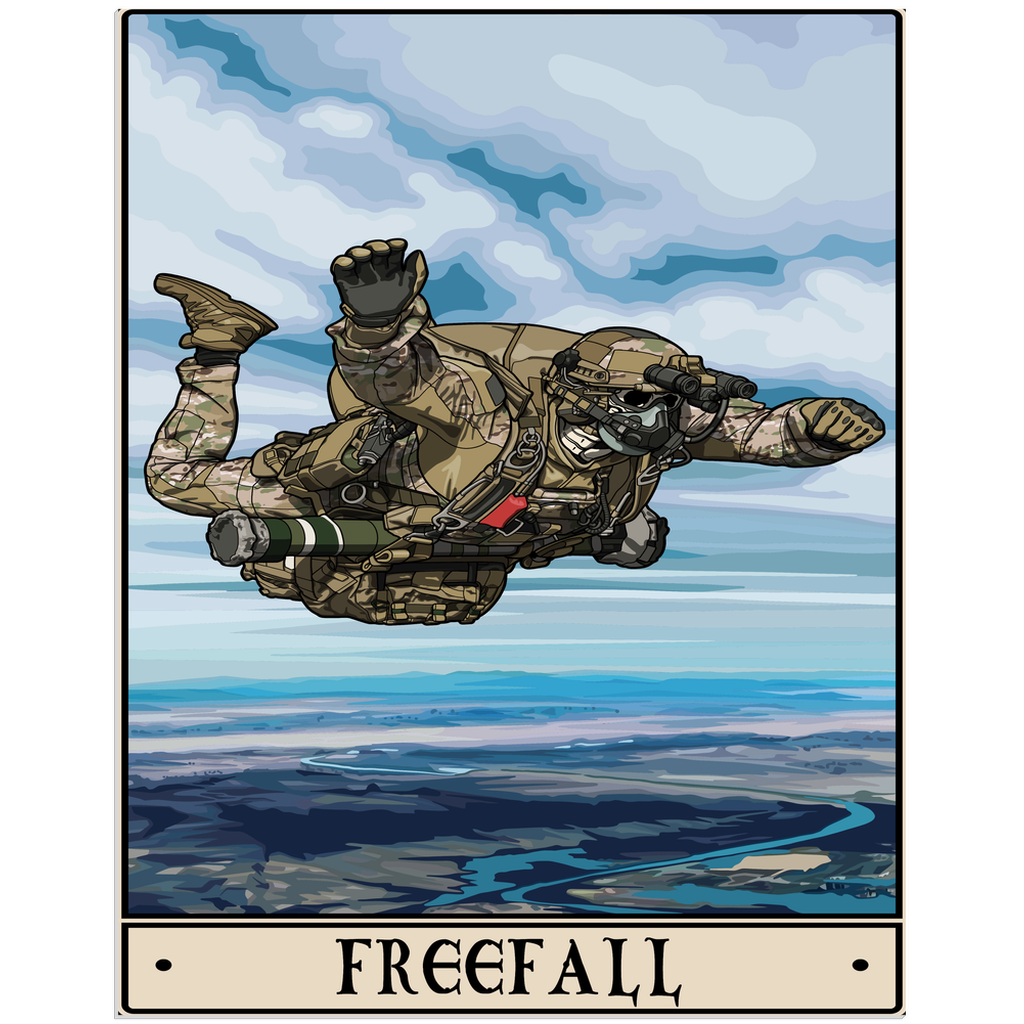 Freefall Acrylic Print