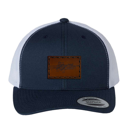 M4 Leather Snapback