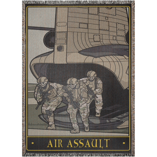 Air Assault Woven Blanket