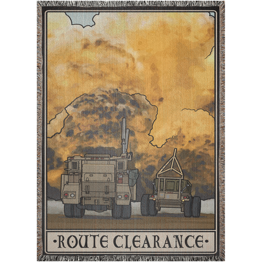 Route Clearance Woven Blanket