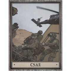 Combat Search and Rescue (CSAR) Woven Blanket - 60x80 inch / Graphics