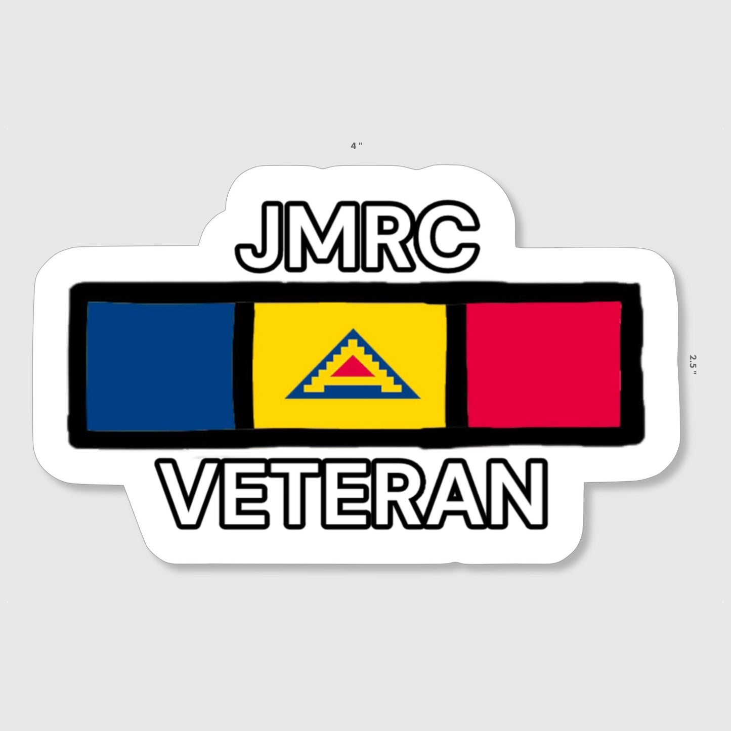 JMRC Veteran Sticker