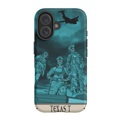 Texas T Phone Case - Premium Glossy Tough Case / iPhone 16