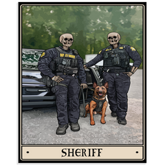 Sheriff Acrylic Print