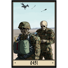 0451 Airborne and Air Delivery Specialist Acrylic Print