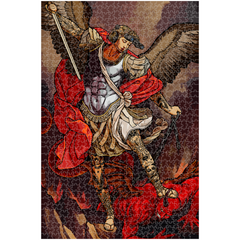 Saint Michael Puzzle - 20x30 inch | 1014 Pieces