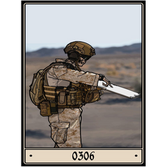0306 Infantry Weapons Officers — Marine Gunners Poster