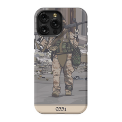 0331 Machine Gunner Phone Case