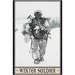 Winter Soldier Puzzle - 20x30 inch | 1014 Pieces