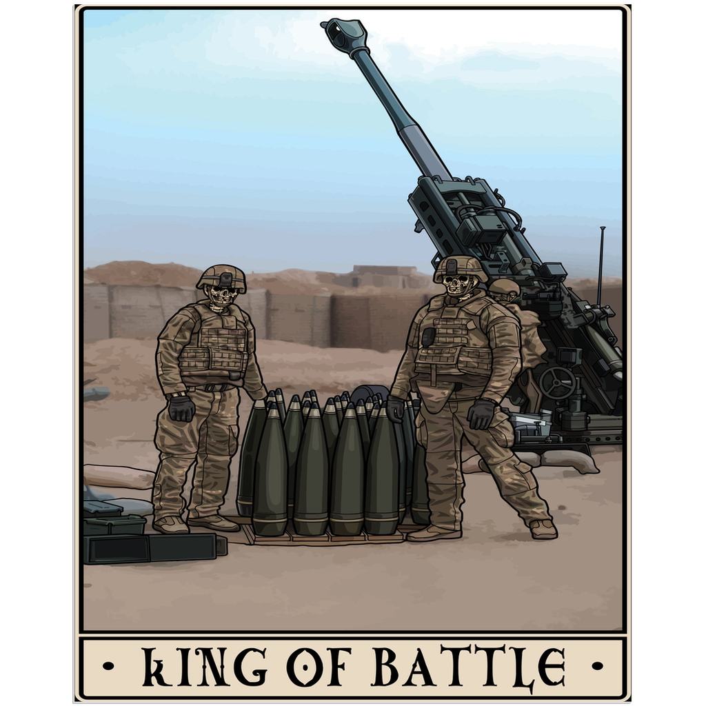 King Of Battle Redux Acrylic Print