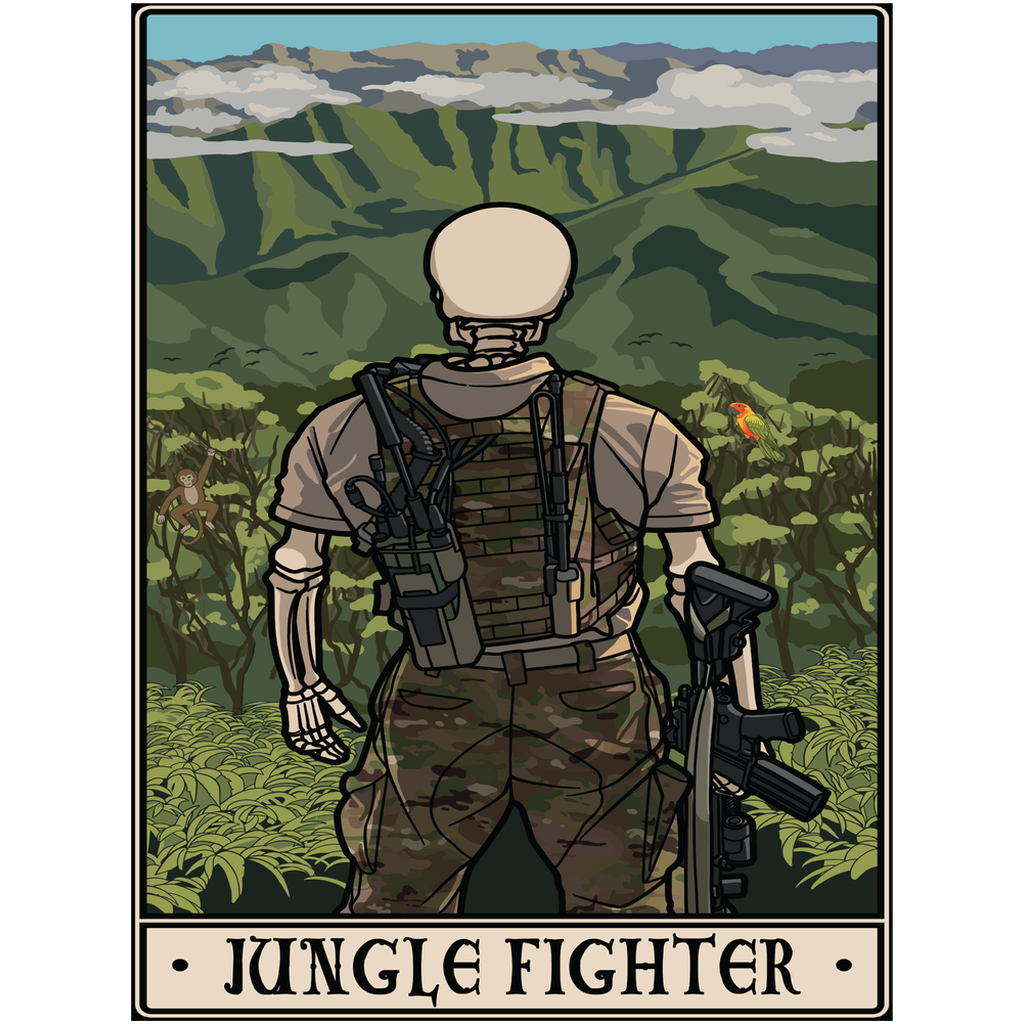 Jungle Fighter Acrylic Print