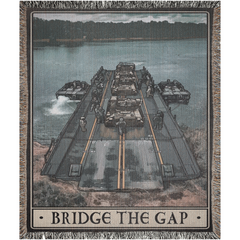 Bridge The Gap Woven Blanket