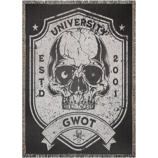 GWOT University Woven Blanket