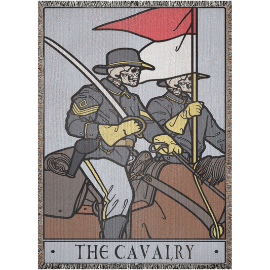 The Cavalry woven blanket
