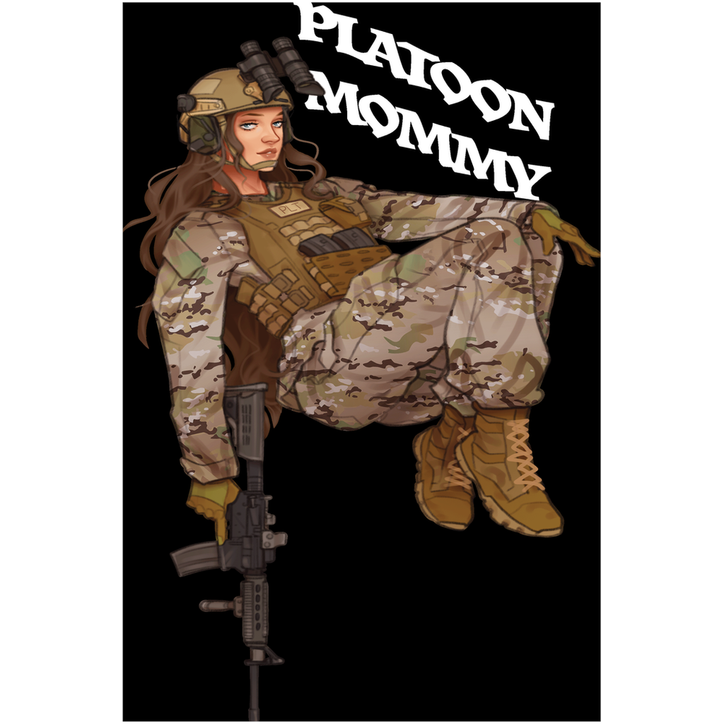 Army Mommy Acrylic Print