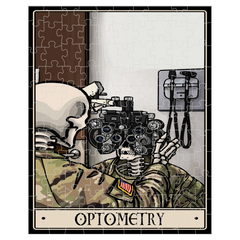 Optometry Puzzle - 8x10 inch | 110 Pieces