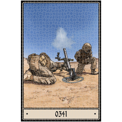 0341 Mortarman Puzzle - 20x30 inch | 1014 Pieces