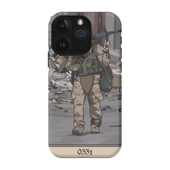 0331 Machine Gunner Phone Case