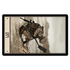 1371 Combat Engineer Desk Mat