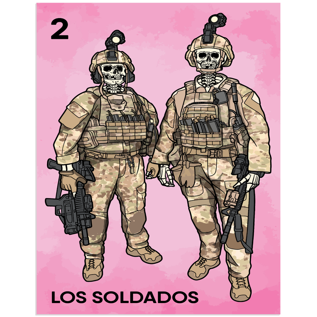 Los Soldados Acrylic Print