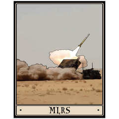 Multiple Launch Rocket System Acrylic Print