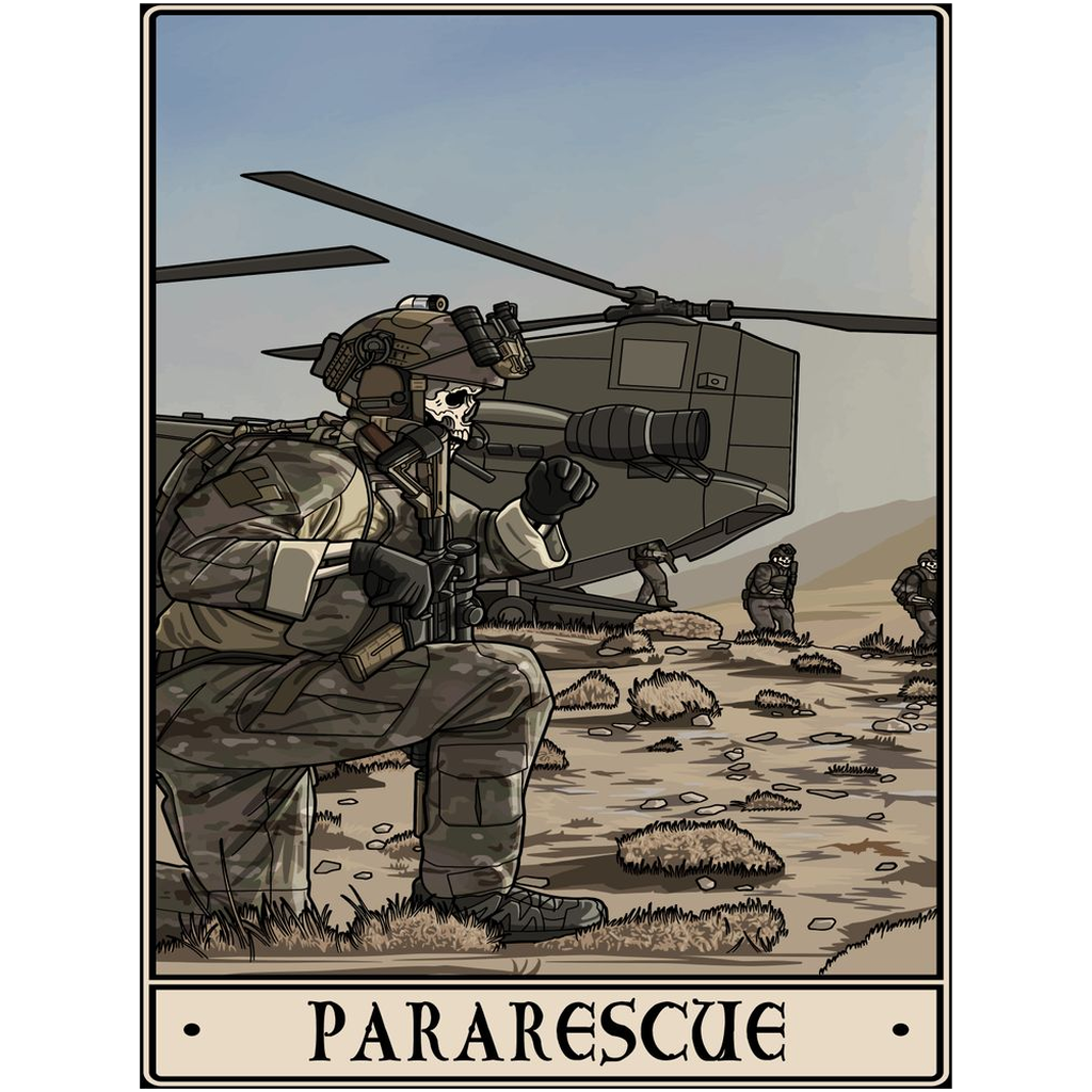 Pararescue Acrylic Print