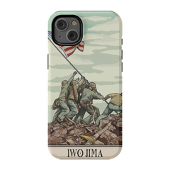 Iwo Jima Phone Case - Premium Glossy Tough Case / iPhone 14 Plus