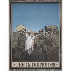 Interpreter Woven Blanket - 60x80 inch / Graphics