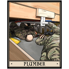 12K Plumber Acrylic Print