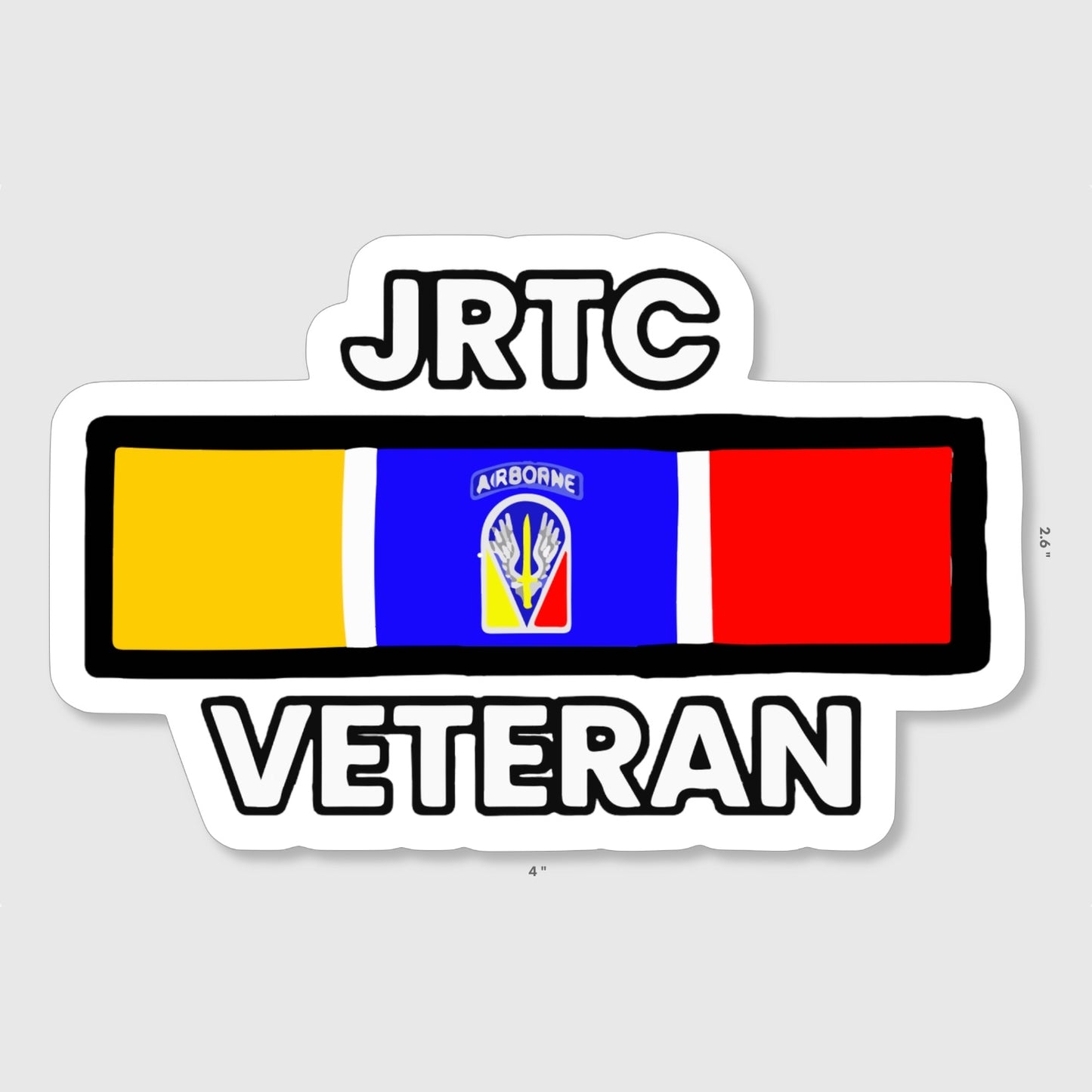 JRTC Veteran Sticker