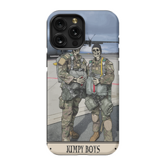 Jumpy Boys Phone Case - Premium Glossy Tough Case / iPhone 15 Pro Max