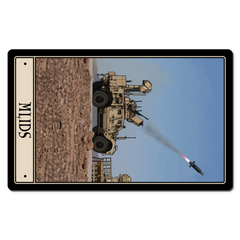 Mobile-Low, Slow, Small Unmanned Aircraft Integrated Defeat System (MLIDS) Desk Mat