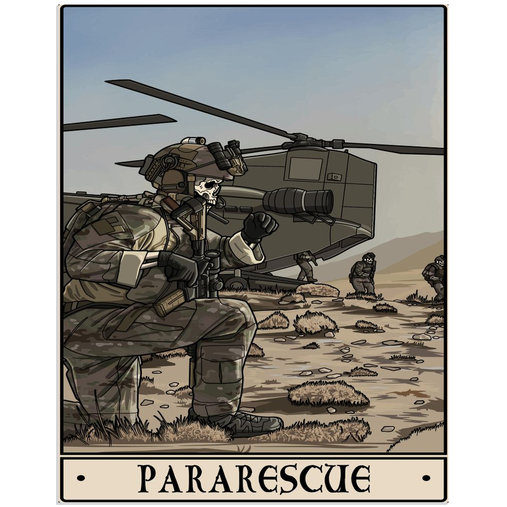 Pararescue Acrylic Print