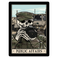 Public Affairs Officer (PAO) Magnet - 3x4 inch