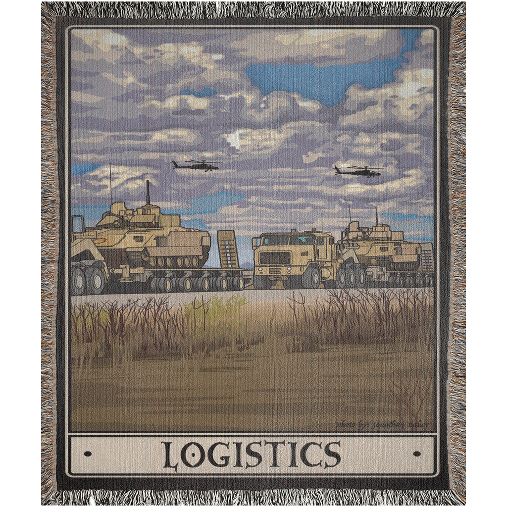 Logistics Woven Blanket