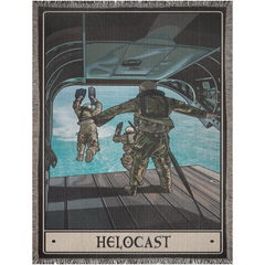 Helocast Woven Blanket - 60x80 inch / Graphics