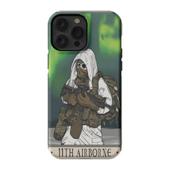 11th Airborne Phone Case - Premium Glossy Tough Case / iPhone 14 Pro Max