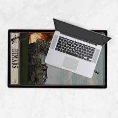 High Mobility Artillery Rocket System (HIMARS) Desk Mat - 14x24 inch