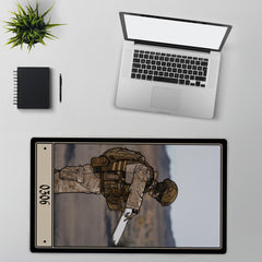 0306 Infantry Weapons Officers — Marine Gunners Desk Mat