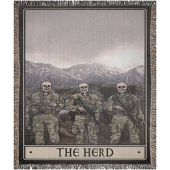 The Herd Woven Blanket