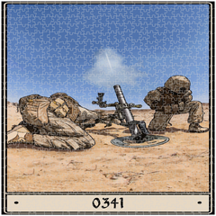 0341 Mortarman Puzzle - 20x20 inch | 676 Pieces
